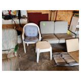 Porch furniture and cushions