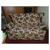 Vintage 1970s love seat