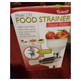 Food strainer, vintage thermos and tea cups