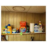 Laundry cleaning supplies