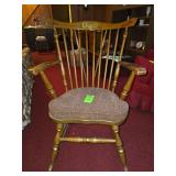 Vintage windsor-style rocking chair