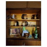 Coffee pots and miscellaneous items