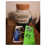 Change jar and keychains