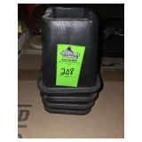 Set of 4 6" furniture risers