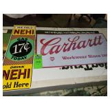Vintage garage signs
