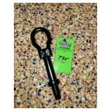vehicle tow hook, screw-in towing eye designed for emergency recovery