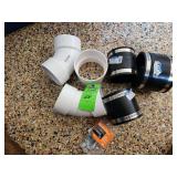 Ferncos and PVC pipe fittings all new