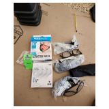 Filtration Mass safety glasses