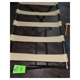 Metal luggage rack