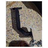 Adjustable trailer hitch ball mount designed for vehicles like UTVs or ATVs. Chains Tow hooks