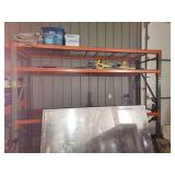 Shelving unit 8' x 3' NO CONTENTS