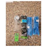 Lunch cooler vacuum dryer vent cleaners camouflaged eggs and B light up jar