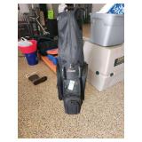 black Datrek DG Lite III cart golf bag