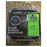 Autmatch 3/4" shackles