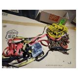 Change hooks tie downs rope