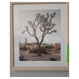 Framed desert wall art 11"×13"