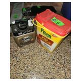 Preen weed preventer and Round up extended control