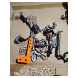 Clevis trailer hitch ends hooks