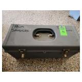 Palm sander and tool box
