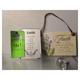 'Faith' decor