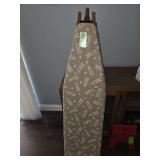 Antique wooden ironing board