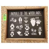 Wall art about 24in X 19in