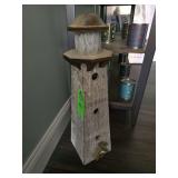 Rustic lighthouse decor