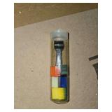 Fin tool kit with 6 interchangeable heads