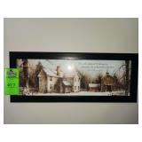 Framed artwork, Johann Wolfgang von Goethe