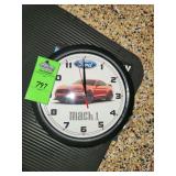 Ford Mach1 wall clock