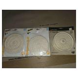 3 6" buffing/polishing pads