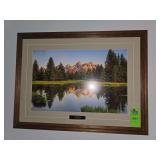 'Teton Morning' framed wall art by John Gill