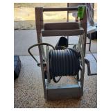 Hose reel with hose