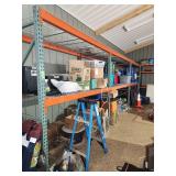 Shelving unit 20' x 4' NO CONTENTS