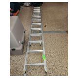 12' aluminum extension  ladder