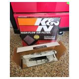 automotive head studs, high flow air filter