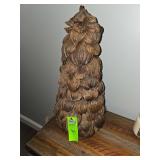 22' decorative dried garlic tree