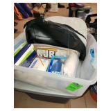 Miscellaneous items. Napkins, quart baggies, face masks, Kubota decals