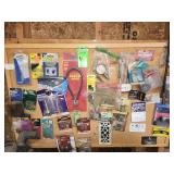 Corkboard with contents