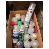 Box of Spray Polyurethane and Clear Coat