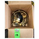 Vintage light fixture and ceiling fan