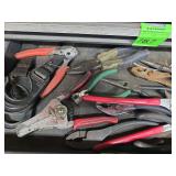 Miscellaneous pliers etc
