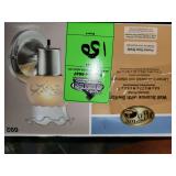 Wall scone with switch