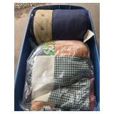 Miscellaneous blankets, electric blanket and sleeping bag