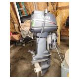 Yamaha outboard motor,  10 HP model, 2-stroke engine