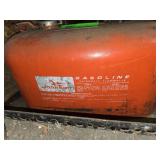 Metal gas tank for boat