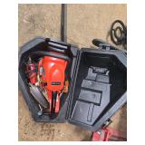 Echo chainsaw in case