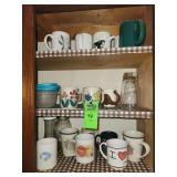 Contents of cupboard