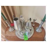 Melchior coffee set features a unique combination of gold and silver plating