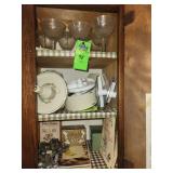 Contents of cupboard